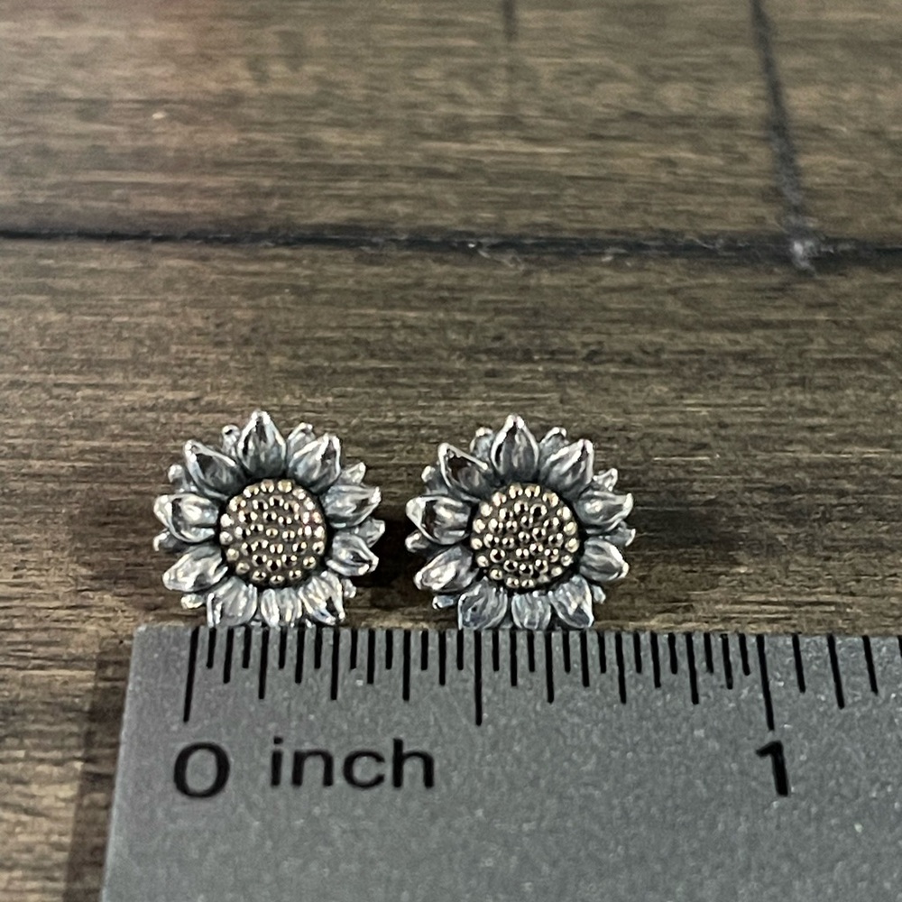 James Avery Sunflower Studs